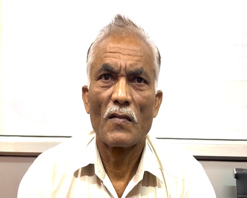 एक साल से बवासीर की समस्या से परेशान वृद्ध मरीज को क्षार सूत्र उपचार से मात्र 18 दिनों में मिली स्थायी राहत