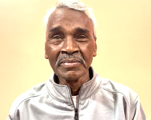 गुमला के 80 वर्षीय भीखू उरांव का बवासीर से सफल इलाज
